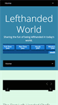 Mobile Screenshot of lefthandedworld.net